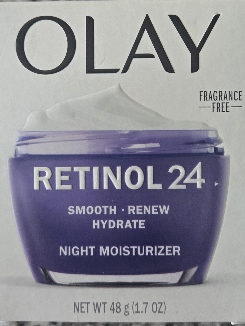 NWT Olay regenerist retinol 24 + peptide moisturizer 1.7 Oz